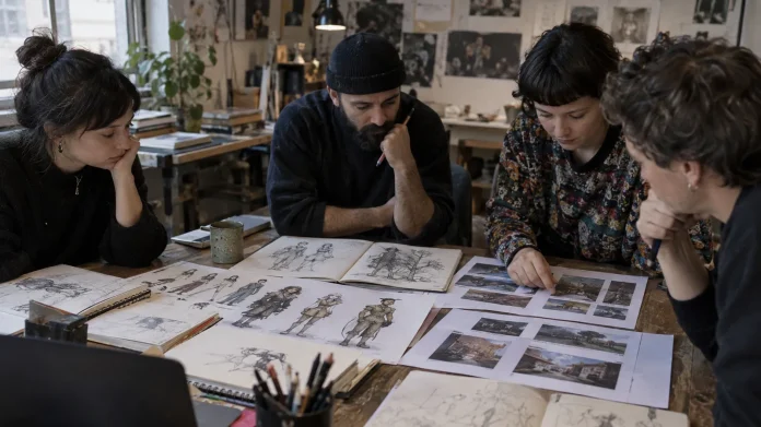 ¿Puede un estudio entrenar una IA con el trabajo de sus propios artistas?